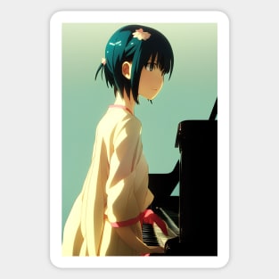 The Pianist Sticker